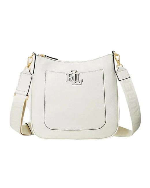 Ralph Lauren White Shoulder Bags