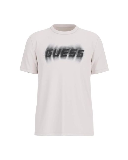 Guess Witte T-Shirt En Polo Collectie in het White voor heren