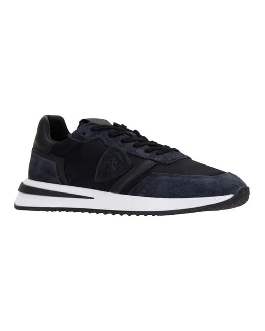 Philippe Model Blue Sneakers for men