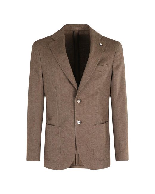 Blazers di L.b.m. 1911 in Brown da Uomo