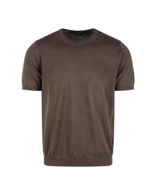 Drumohr Brown T-Shirts for men