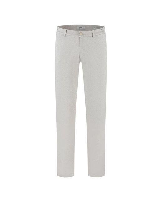 North84 Gray Suit Trousers for men
