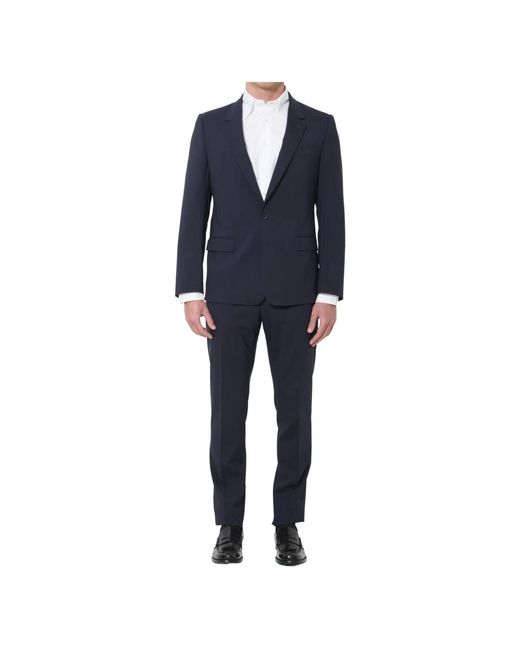 Dolce & Gabbana Blue Single Breasted Suits for men