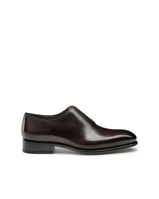 Santoni Brown Dress Shoes for men