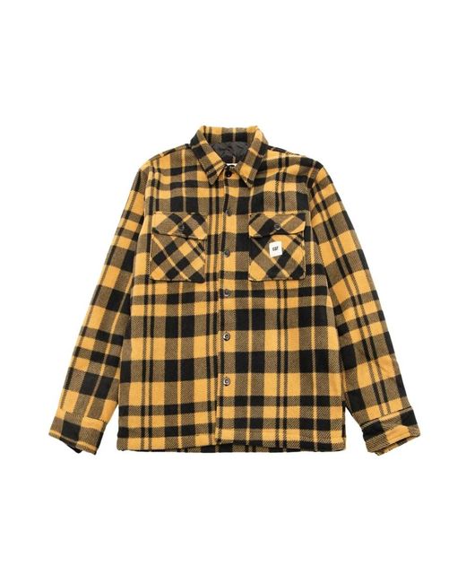 Caterpillar Yellow Light Jackets for men