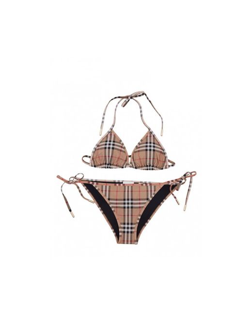 Bikinis Burberry en coloris Metallic