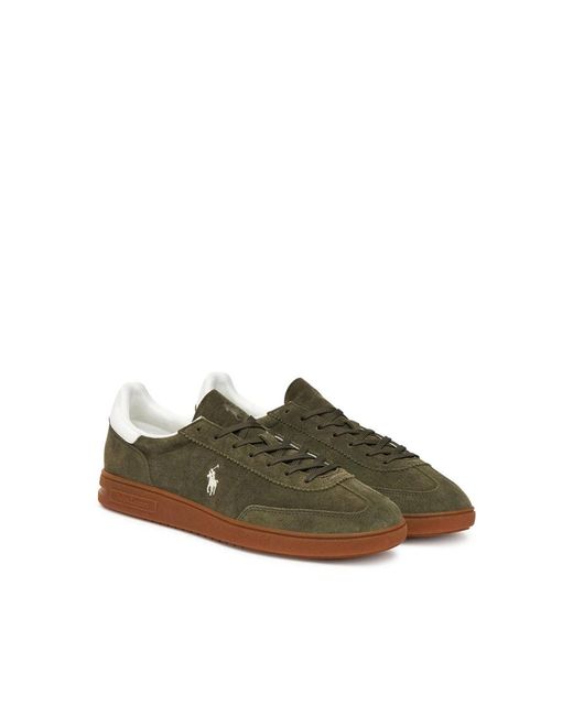 Ralph Lauren Green Sneakers for men