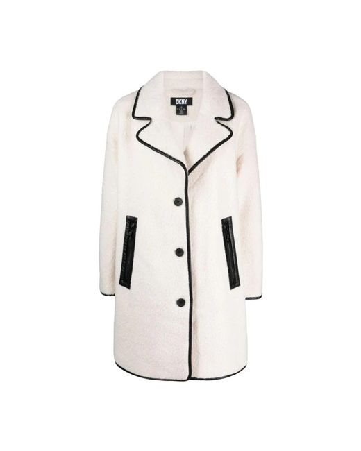Coats > single-breasted coats DKNY en coloris Natural