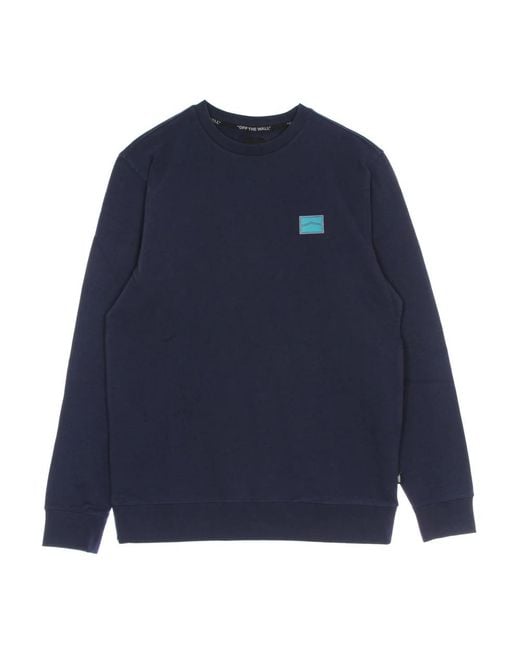 Vans Blue Sequence Crew Crew Neck Sweatshirt for men