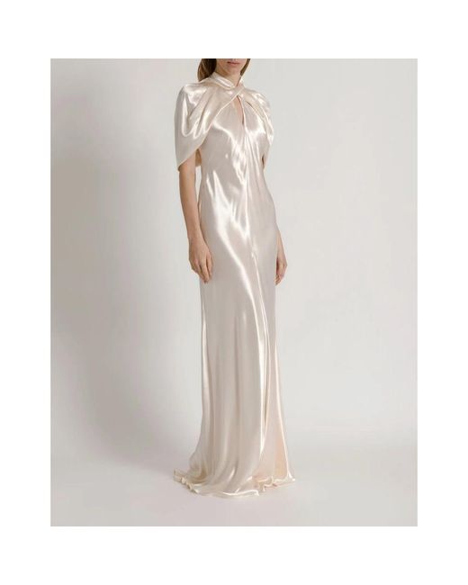 Alberta Ferretti White Gowns