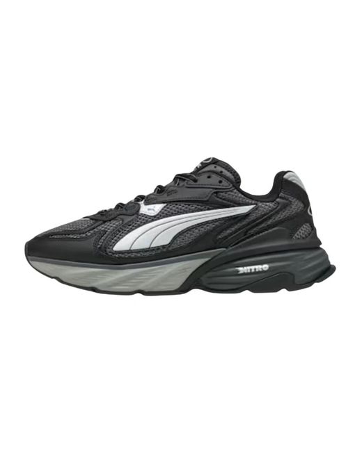 PUMA Black Sneakers for men