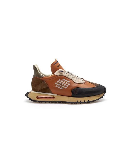 Be Positive Brown Sneakers for men