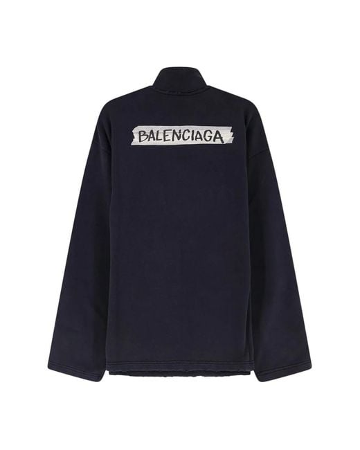 Balenciaga Blue Turtlenecks for men