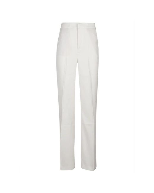 ANDAMANE White Slim-Fit Trousers