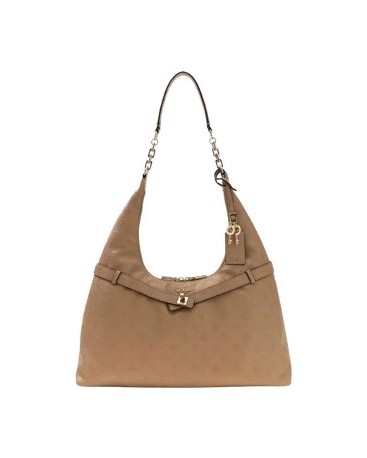 Guess Brown Shoulder Bags