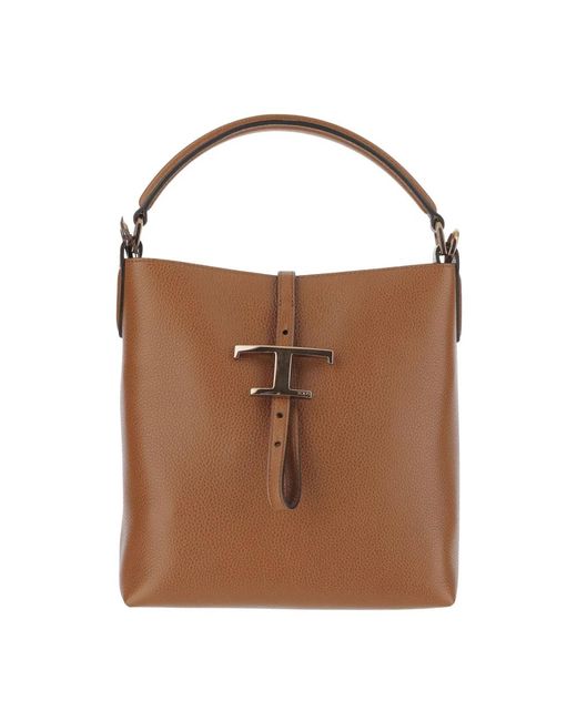 Bucket Bags Tod's de color Brown