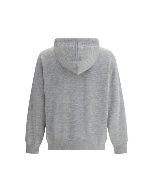 Brunello Cucinelli Gray Zip-Throughs for men