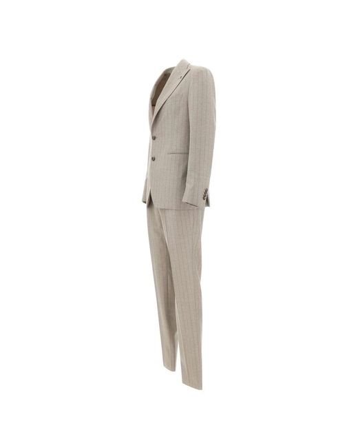 Tagliatore Kostuums ,Grijs ,Tweed Tweedelig Pak in het Gray voor heren