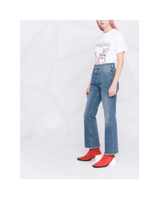 Golden Goose Deluxe Brand Blue Straight Fit Jeans