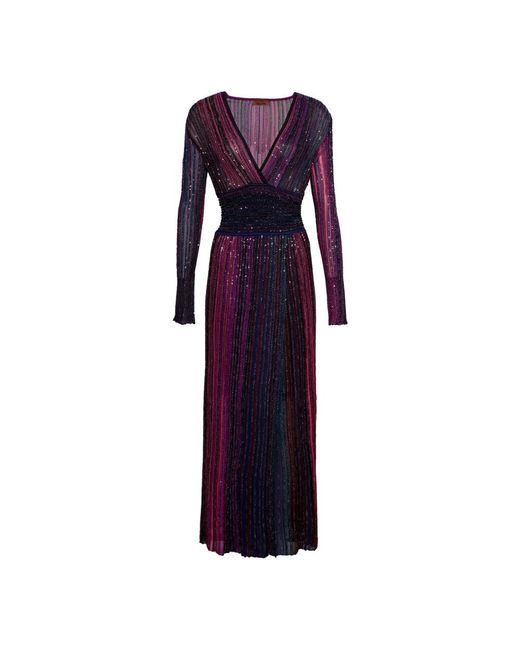 Missoni Purple Gowns