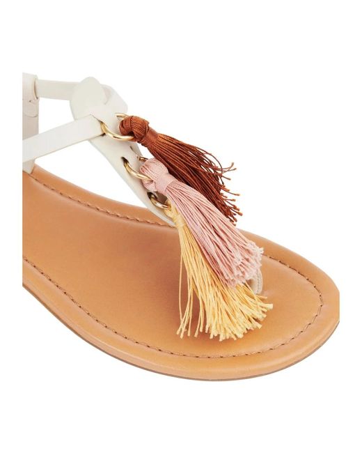 See By Chloé Pink Flat Sandals