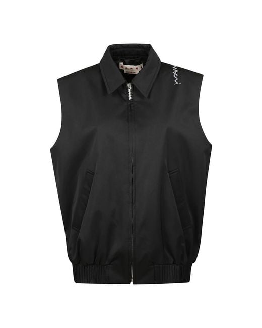 Marni Black Waistcoats