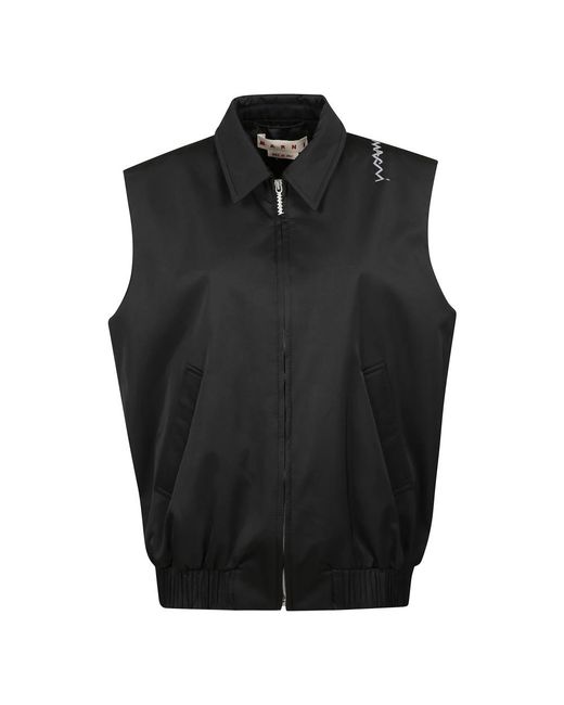 Marni Black Waistcoats