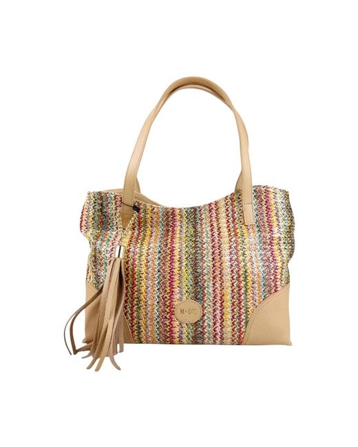 M★BRC Brown Tote Bags
