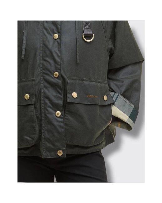 Barbour Jassen ,Groen ,Katoen Waxjas Voor Mannen in het Black