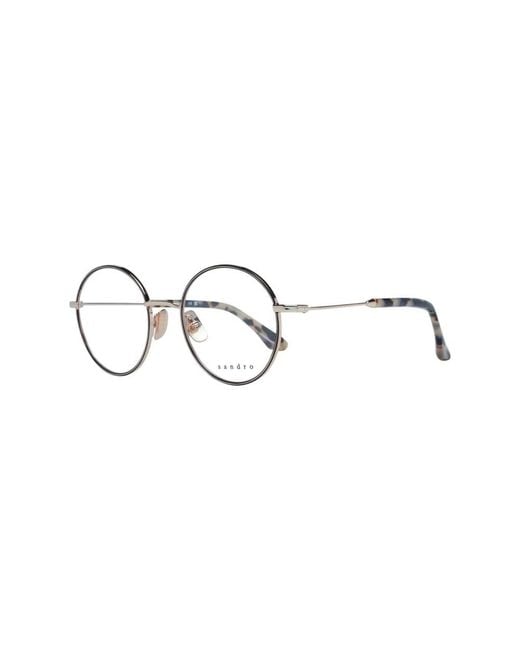 Sandro Metallic Runde Brille Sf20001F