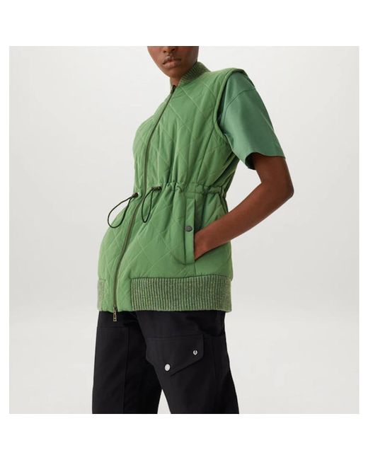 Belstaff Jassen ,Groen ,Quilted Vest Jacket in het Green