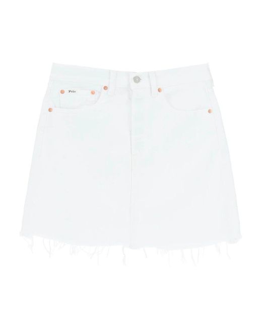 Skirts Polo Ralph Lauren de color White
