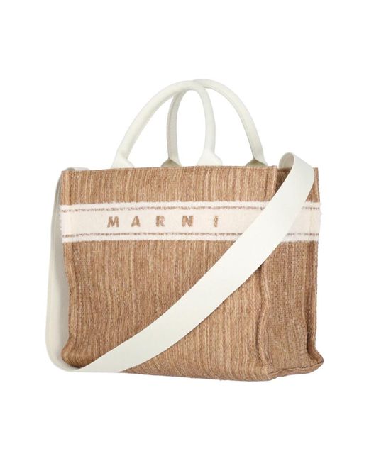 Bags > tote bags Marni en coloris Natural