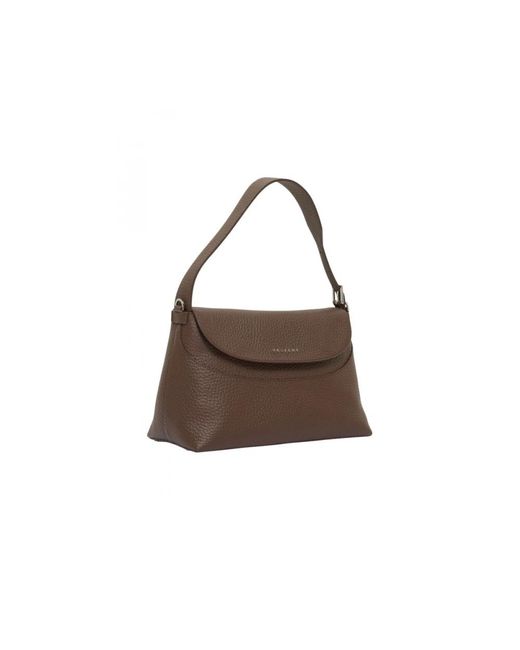 Orciani Brown Shoulder Bags