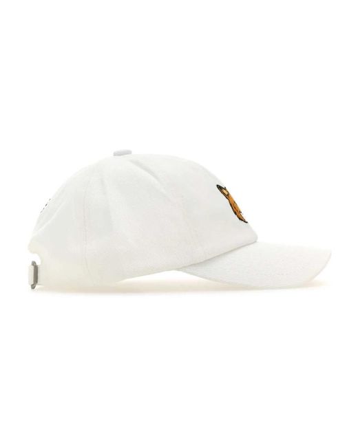 Maison Kitsuné White Caps for men
