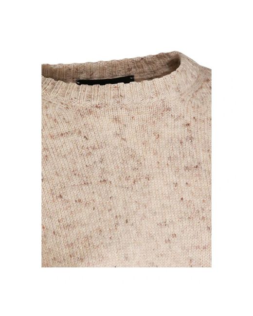 Fabiana Filippi Natural Round-Neck Knitwear