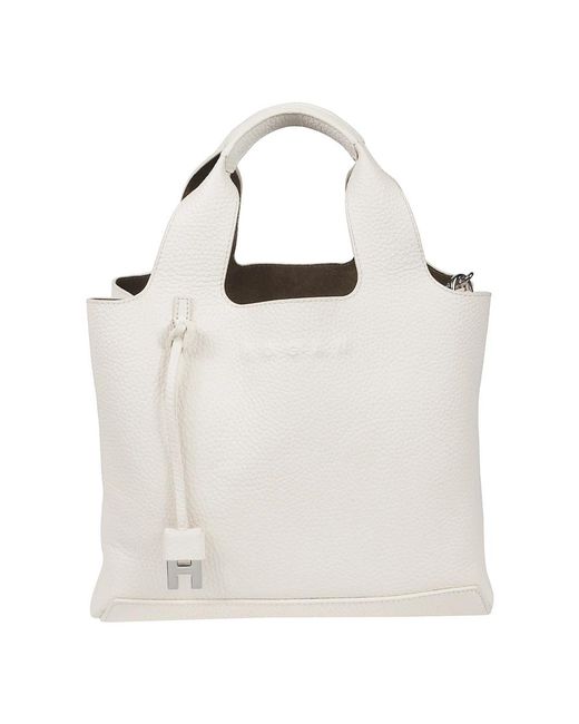 Hogan White Shopping Bags