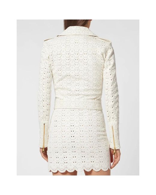 Light Jackets Philipp Plein de color White