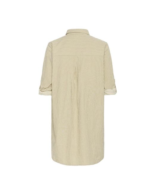 Kaffe Natural Shirt Dresses