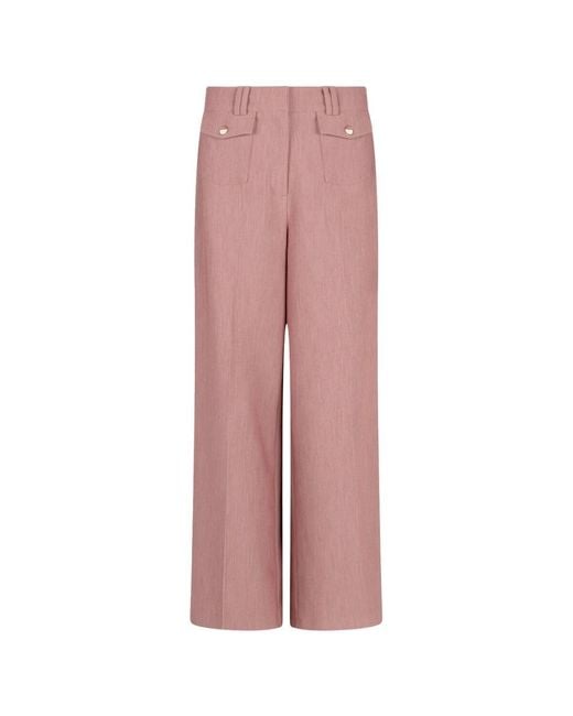 Aaiko Nore Boho Broek in het Pink