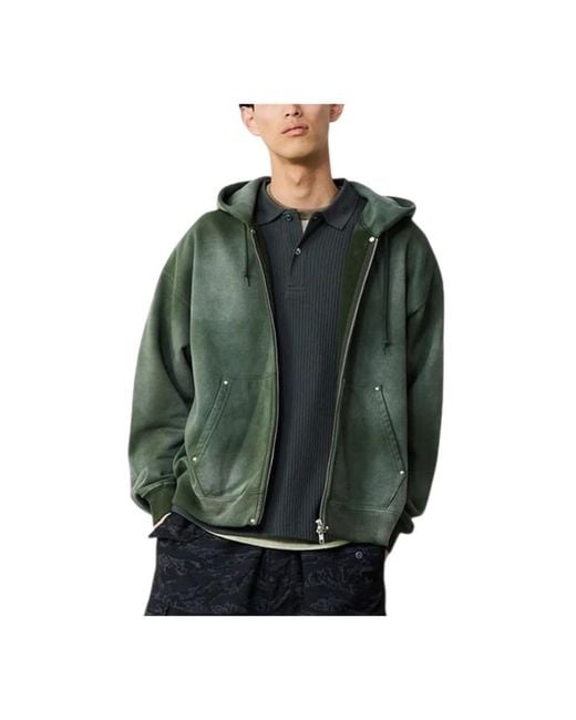 Zip-Throughs Beams Plus pour homme en coloris Green