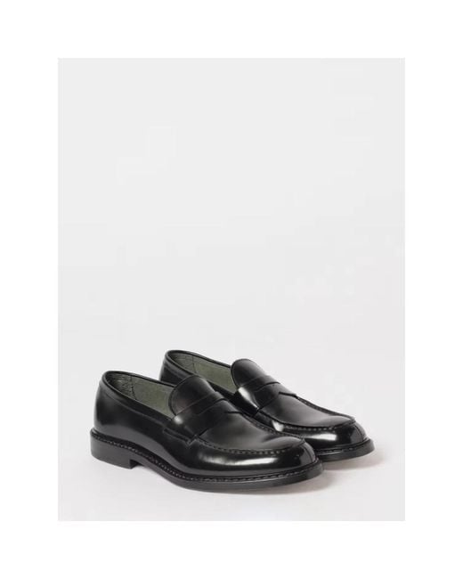 Doucal's Black Loafers for men