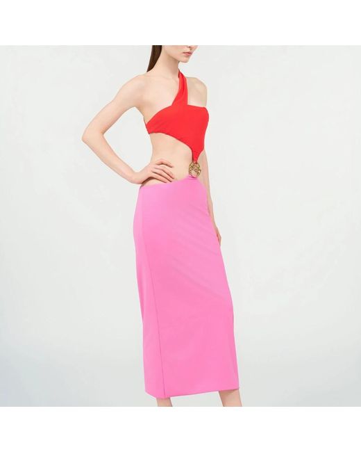 Roberto Cavalli Pink Party Dresses