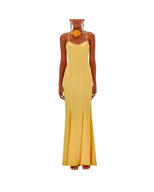 Dresses > day dresses > maxi dresses Blugirl Blumarine en coloris Yellow