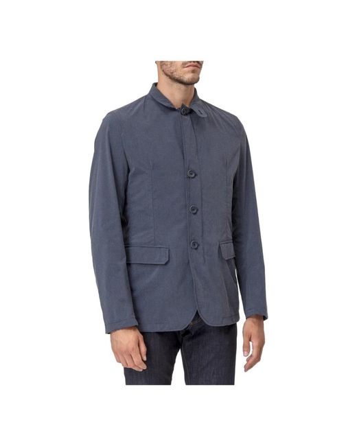 Herno Jassen ,Blauw ,Jassen in het Blue voor heren
