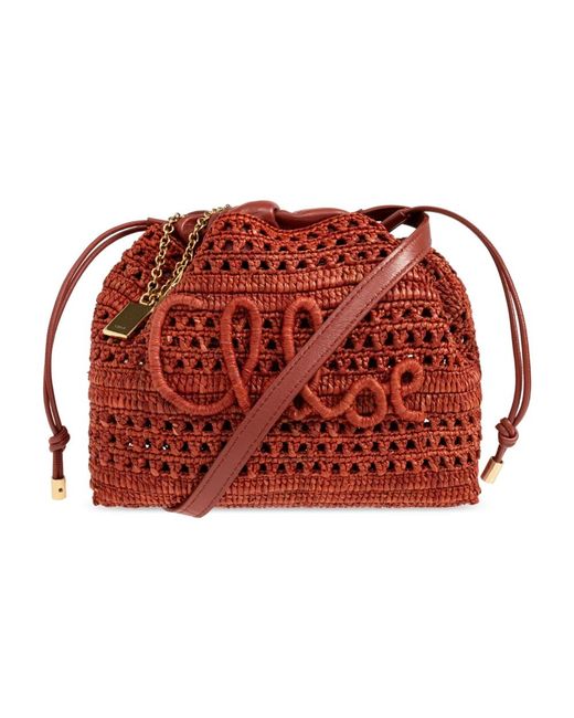 Chloé Red Bucket Bags