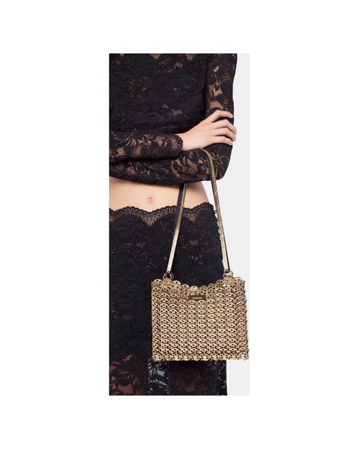 Rabanne Black Shoulder Bags