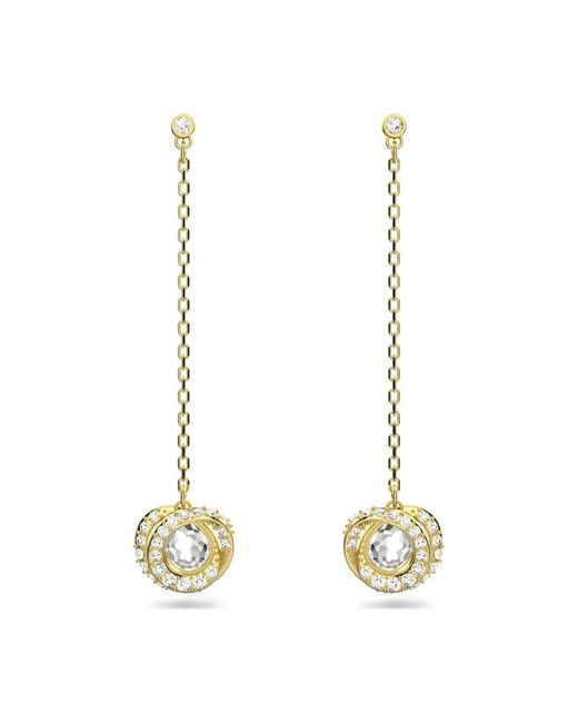 Swarovski Metallic Earrings