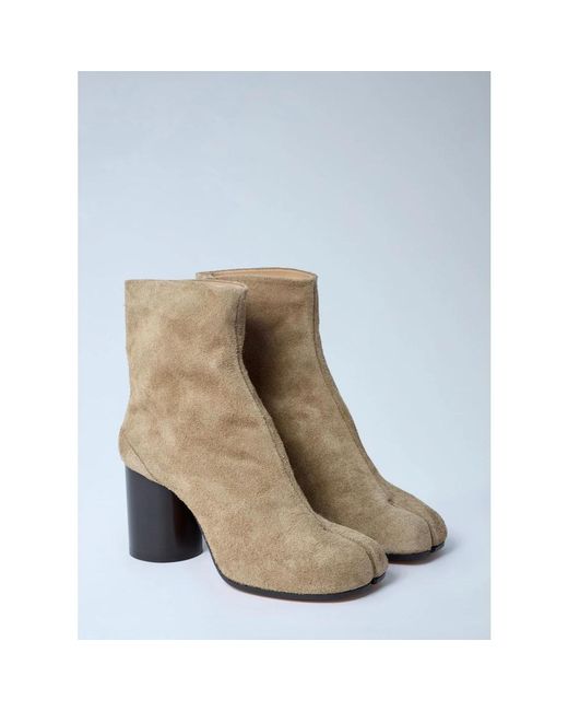 Maison Margiela Brown Heeled Boots