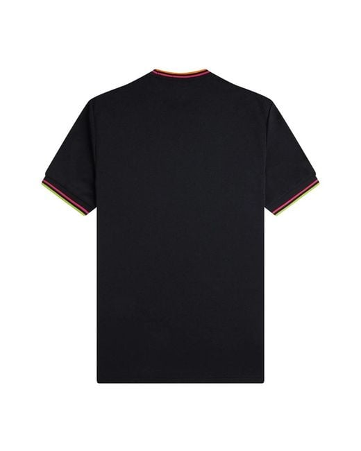 Fred Perry Black T-Shirts for men